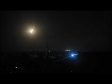 Images show rockets fired from Rafah towards Israel