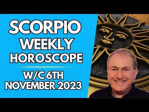 Scorpio Horoscope Weekly Astrology from 6th November 2023