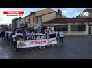 VIDÉO. À Vieillevigne, environ 350 personnes marchent en hommage à Grégory, tué sur la route
