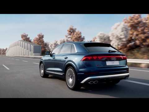 Audi SQ8 – 8-cylinder TFSI engine with cylinder on demand (COD) and sport exhaust system