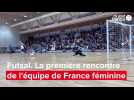 VIDEO. Futsal : La première rencontre de l'équipe de France féminine