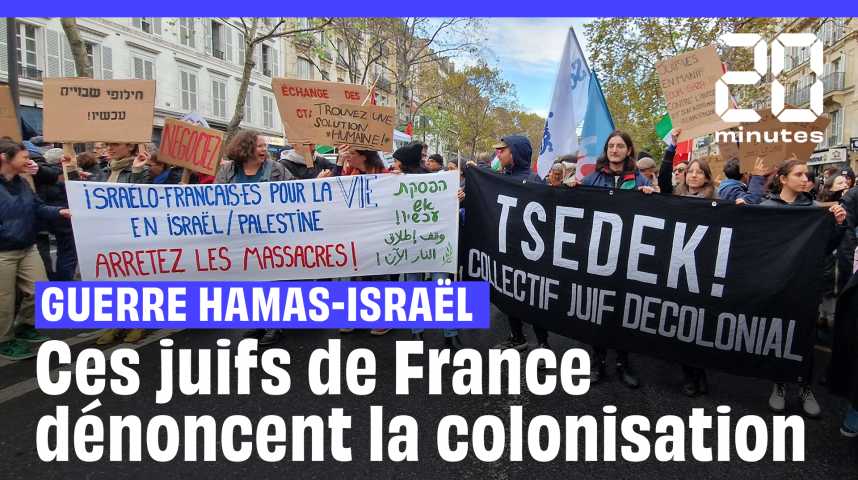 Guerre Hamas-Israël : Qui sont ces juifs de France dans les manifestations en soutien à Gaza ?