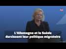 L'Allemagne et la Suède durcissent leur politique migratoire