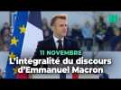 Revivez l'intégralité de l'hommage de Macron au soldat inconnu