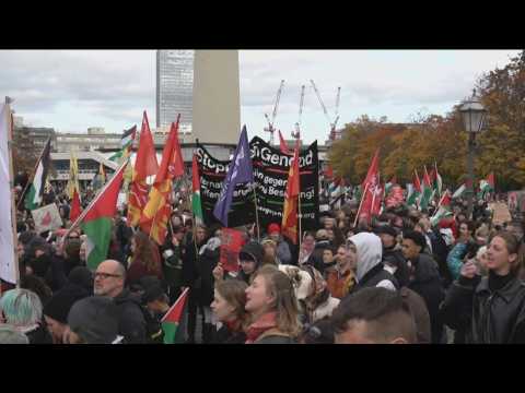 Thousands take part in Berlin's biggest pro-Palestine protest yet