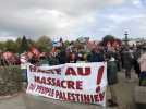 VIDÉO. À Angers, plusieurs centaines de personnes réclament un cessez-le-feu dans la bande de Gaza