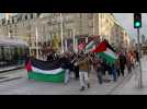 VIDÉO. Près de 400 personnes défilent à Caen pour demander la paix en Palestine