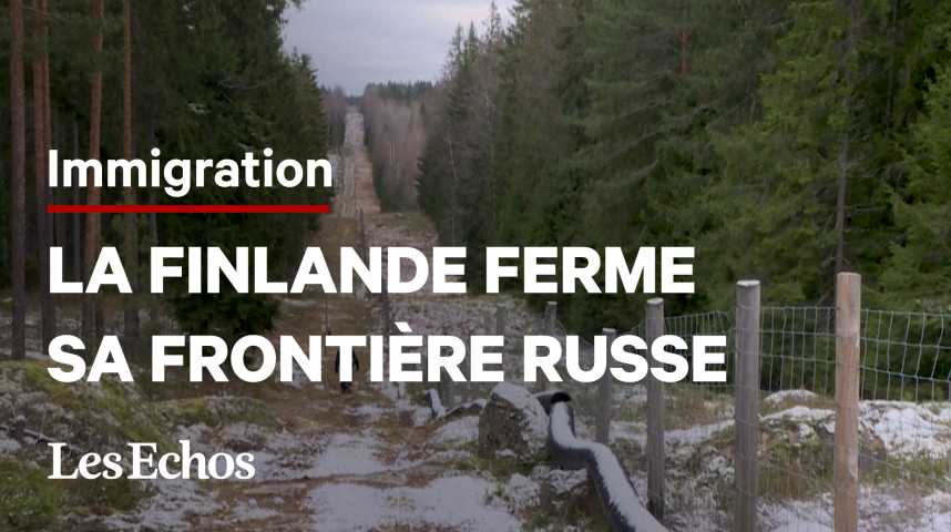 Illustration pour la vidéo Pourquoi la Finlande ferme ses frontières avec la Russie
