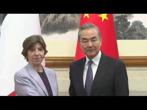 France's top diplomat meets Chinese Foreign Minister Wang Yi in Beijing