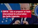 VIDÉO. COP28 : Lula va proposer un fonds international de préservation des forêts tropical