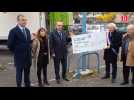 Gers : le préfet d'Occitanie dévoile le premier panneau Fonds Vert à L'Isle-Jourdain