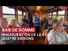 Inauguration de la rame Quatre saisons du Chemin de fer de la baie de Somme