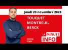 Minute Info du 23.11.23 par Jérémy Coyer