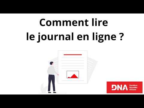 Comment lire le journal en ligne sur dna.fr ?