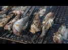 Dieppe. 80 000 visiteurs sont venus déguster du harengs pendant le week-end sur le port