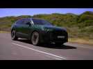 The new Audi Q8 TDI in Goodwood Green Driving Video