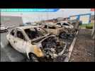 Quatre voitures incendiées sur le parking du centre commercial Leclerc de Champfleury