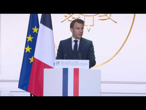 French President Macron launches scheme to help SMEs grow faster