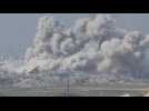 Smoke rises after strikes over northern Gaza as Israel-Hamas war rages