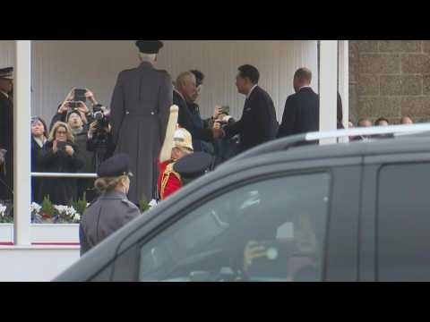Ceremonial welcome in London for South Korean president's state visit