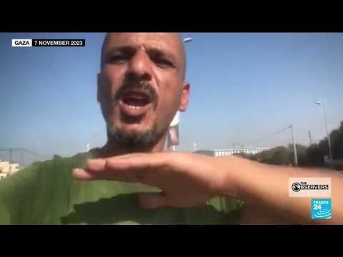 Palestinians evacuate northern Gaza to shelter at hospitals in the south