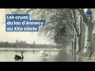 Annecy : les images impressionnantes des crues du lac au XXe siècle