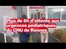 VIDÉO. Les urgences pédiatriques du CHU de Rennes saturées par la bronchiolite