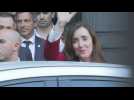 Argentina's vice president-elect Villaruel meets Cristina Kirchner