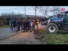 En Ariège, une cinquantaine de tracteurs se dirigent vers Toulouse pour la mobilisation agricole