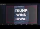 Primaire républicaine: Large victoire de Donald Trump en Iowa