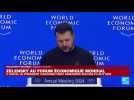 Ukraine : Volodymyr Zelensky à Davos pour demander plus d'aide