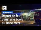 Dunkerque: un départ de feu sur le chantier de l'école du Banc-Vert