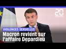 Allocution présidentielle : Emmanuel Macron revient sur l'affaire Gérard Depardieu