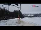 Neige à La Baraque de Fraiture : ouverture d'une piste de ski alpin