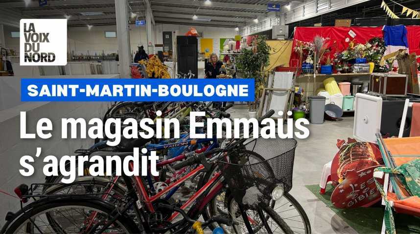 Le magasin d'Emmaüs à Saint-Martin-Boulogne s'agrandit - La Voix du