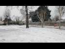 Boulonnais : la neige à Dannes et Neufchâtel-Hardelot