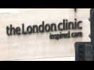 Scene outside 'The London Clinic', where UK's Princess Kate recovering after surgery