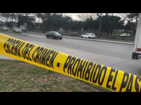 Images of scene where prosecutor probing TV studio attack shot dead in Guayaquil