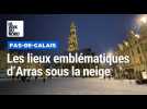 Neige à Arras : les images du centre-ville