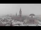 La neige chamboule le quotidien des Lillois