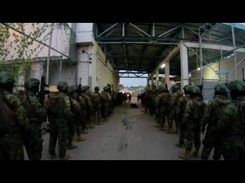 Soldiers enter key Ecuador prison amid war on narcos