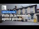 Englefontaite : visite de la nouvelle agence postale