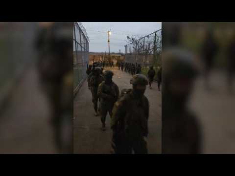 Hundreds of soldiers enter key Ecuador prison amid war on narcos