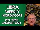Libra Horoscope Weekly Astrology from 22nd January 2024