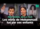 La prix Nobel de la paix Narges Mohammadi, en prison en Iran, s'exprime par la voix de ses enfants