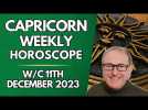 Capricorn Horoscope Weekly Astrology from 11th December 2023