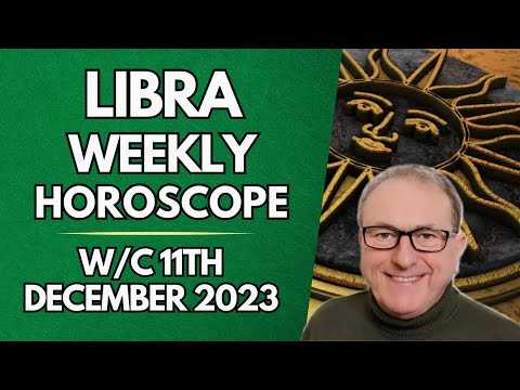 Libra Horoscope Weekly Astrology from 11th December 2023
