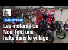 Ambleteuse : les motards de Noël font une halte dans le village