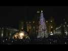 Vatican : l'illumination du sapin de Noël 