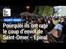 Des spectateurs de Saint-Omer-Épinal ont manqué le coup d'envoi du match